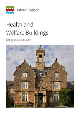 Health and Welfare Buildings Listing Selection Guide Summary