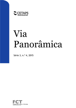 Via Panorâmica: Revista De Estudos Anglo-Americanos Série 3, N.º 4, 2015