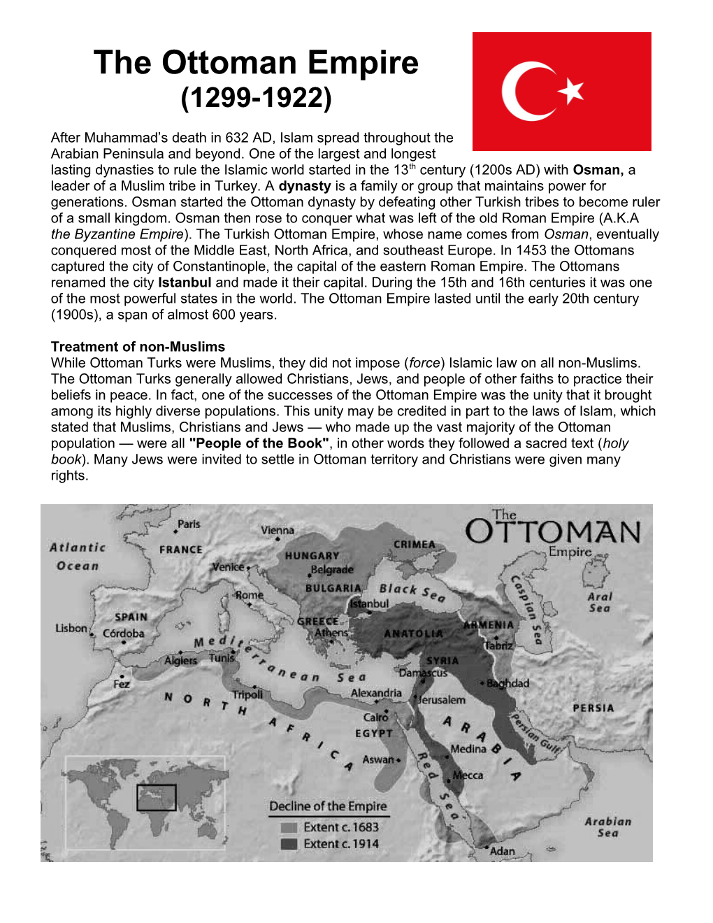 The Ottoman Empire (1299-1922)