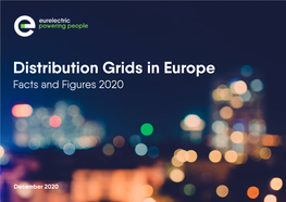 Distribution Grids in Europe Facts and Figures 2020