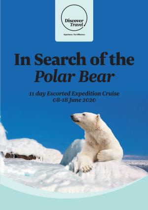 Discover Travel 2020 in the Search of the Polar Bear E-Version