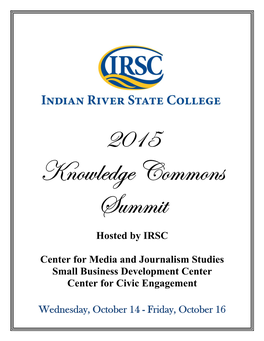 2015 Knowledge Commons Summit
