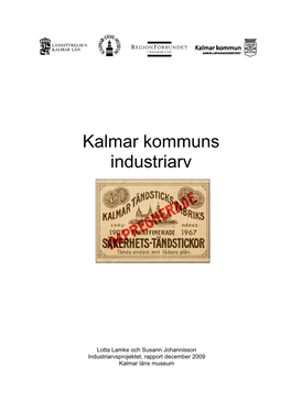 Kalmar Kommuns Industriarv