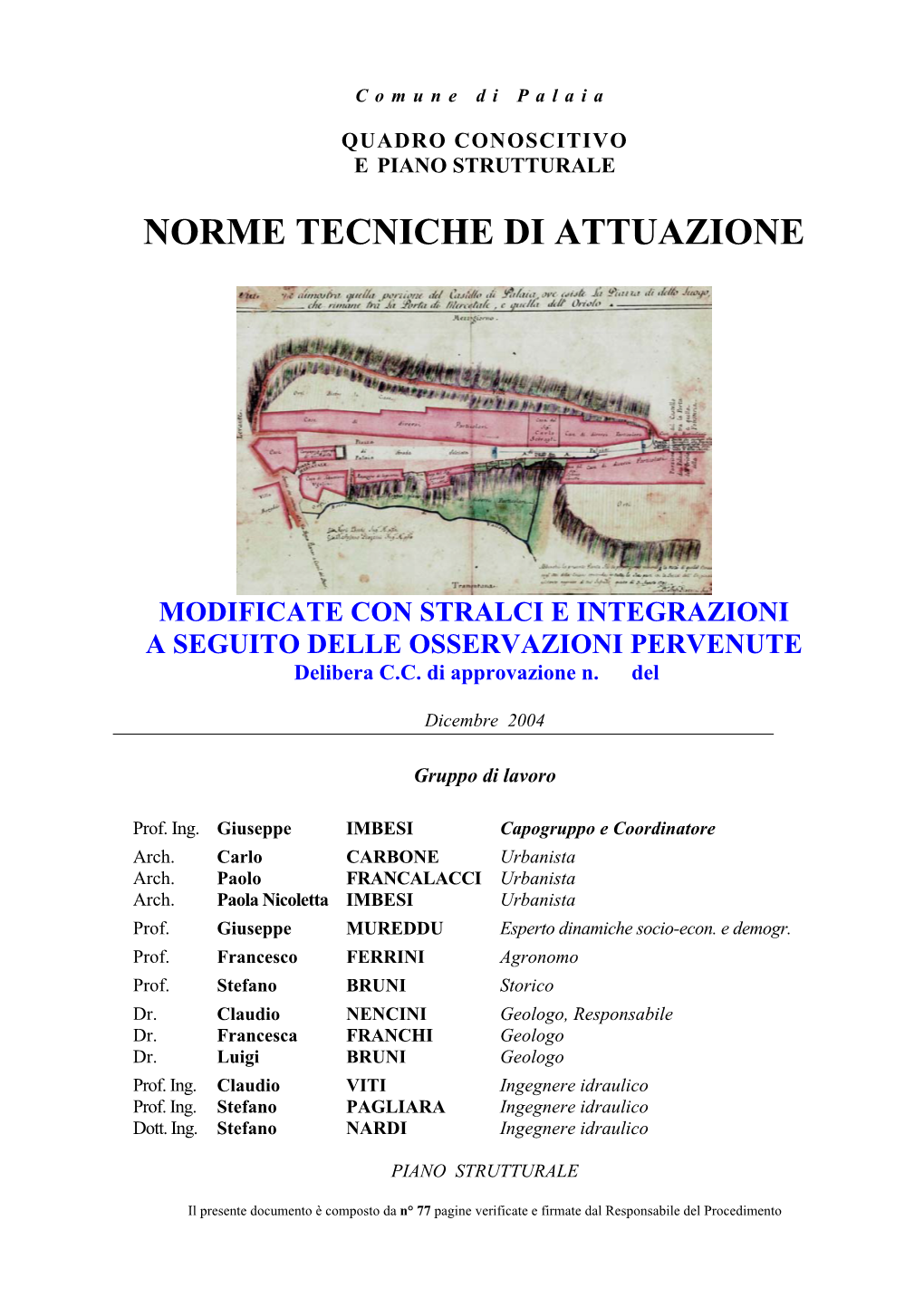 Norme Tecniche Di Attuazione