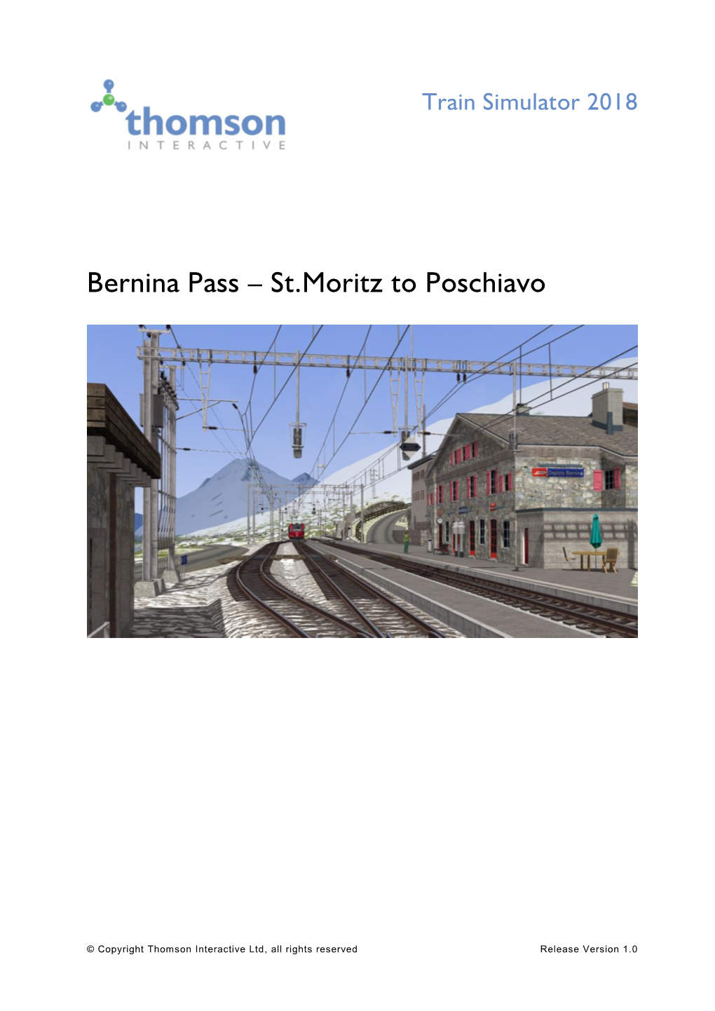Bernina Pass – St.Moritz to Poschiavo
