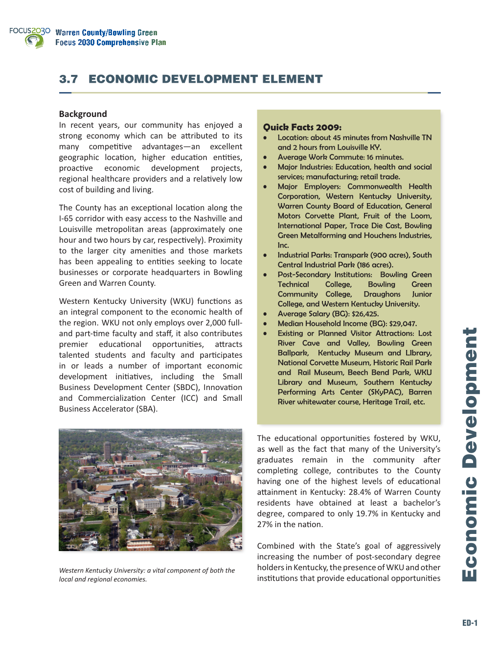 Economic Development Element