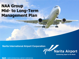 NAA Group Mid- to Long-Term Management Plan