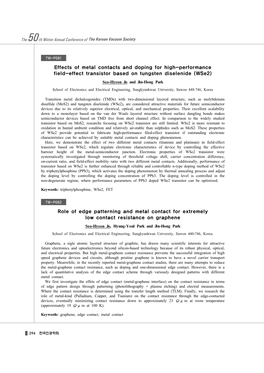 Effects of Metal Contacts and Doping for High