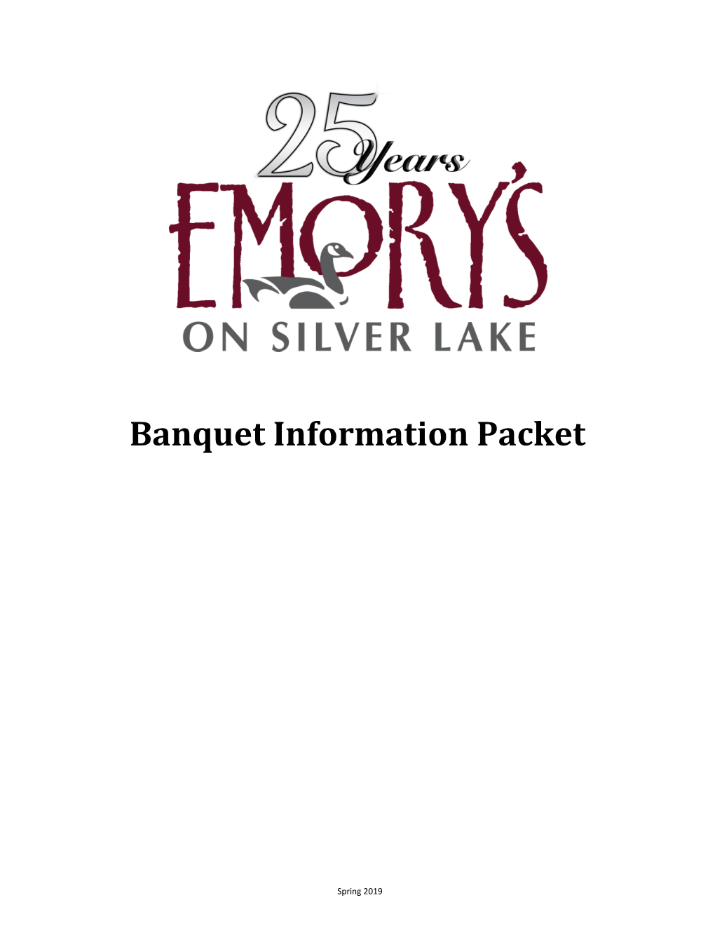 Banquet Information Packet