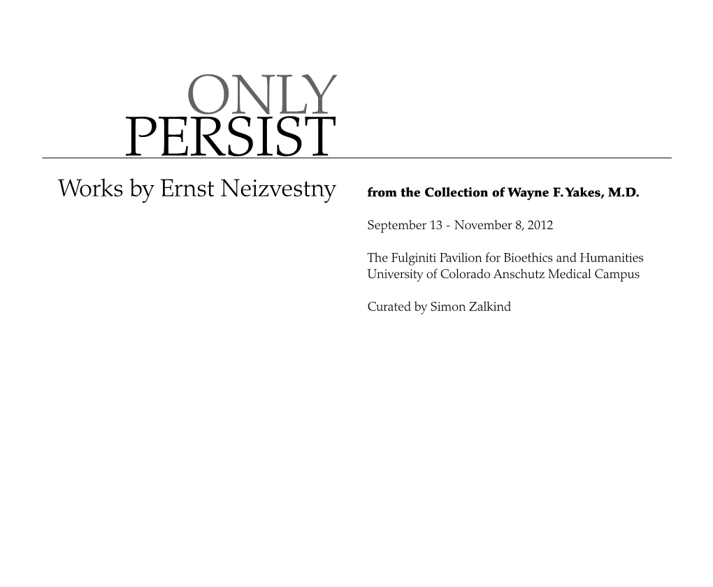 Only Persist