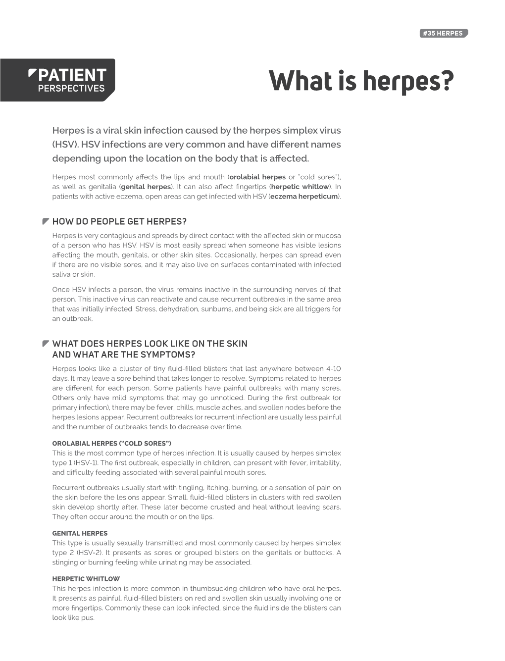 What Is Herpes?