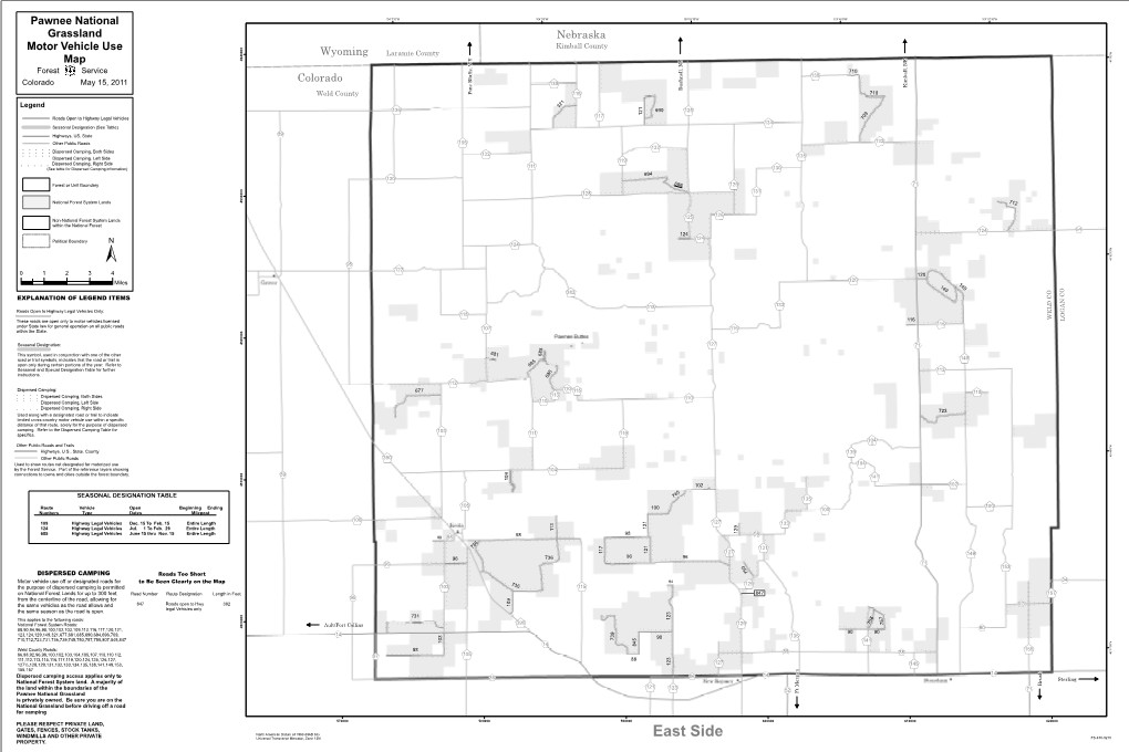 Pawnee National Grassland MVUM