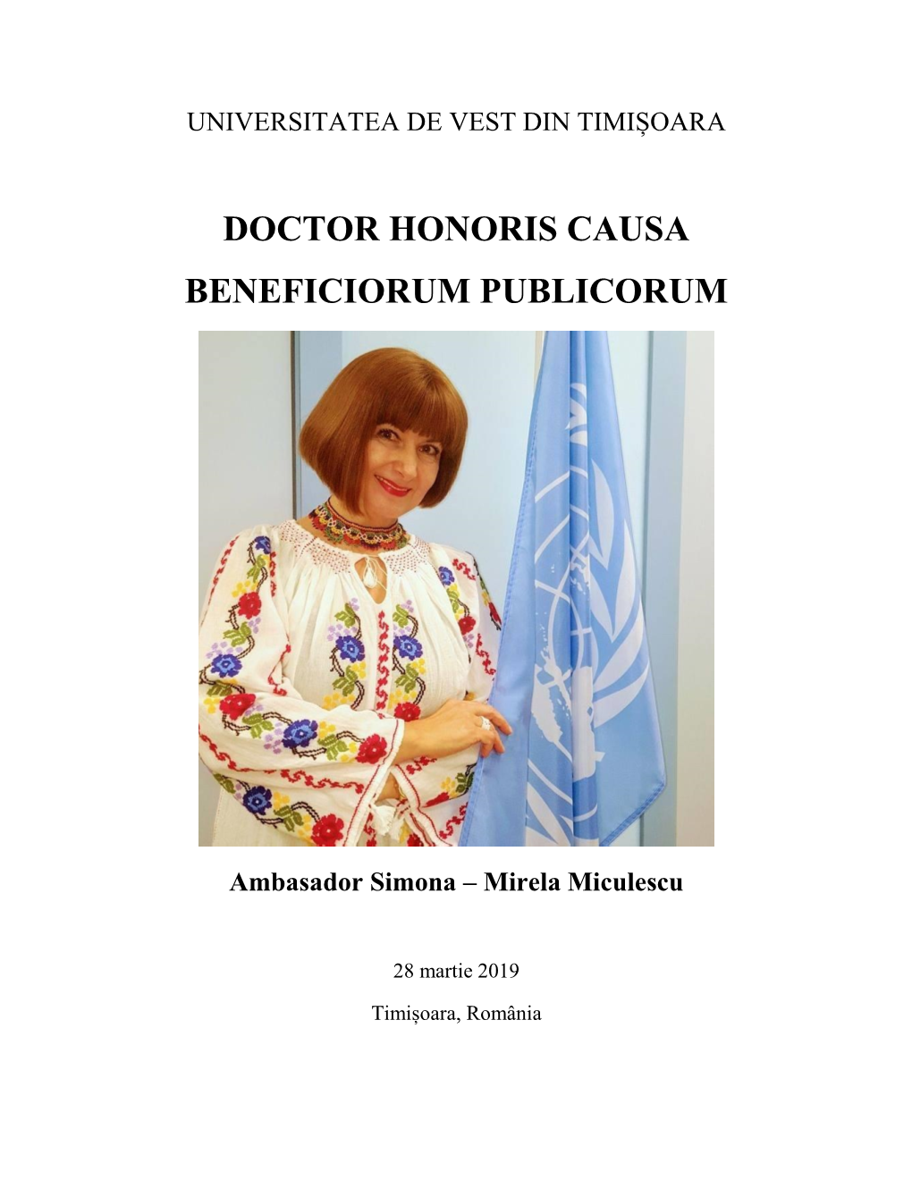 Doctor Honoris Causa Beneficiorum Publicorum