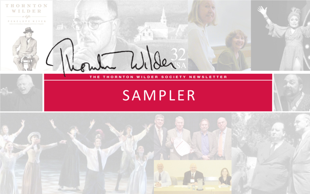 TWS Newsletter Sampler