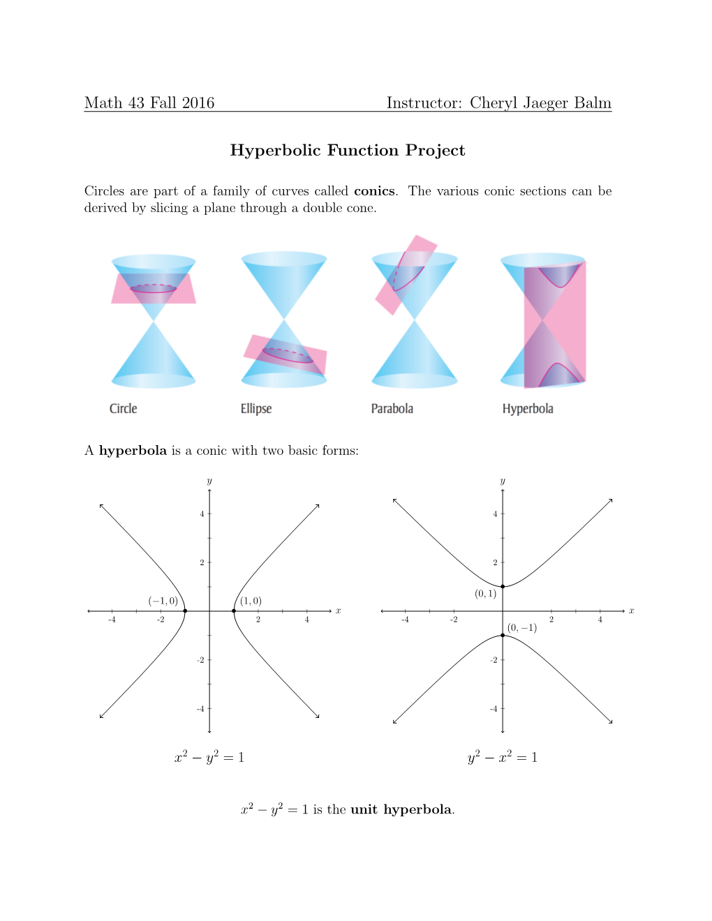 Cheryl Jaeger Balm Hyperbolic Function Project