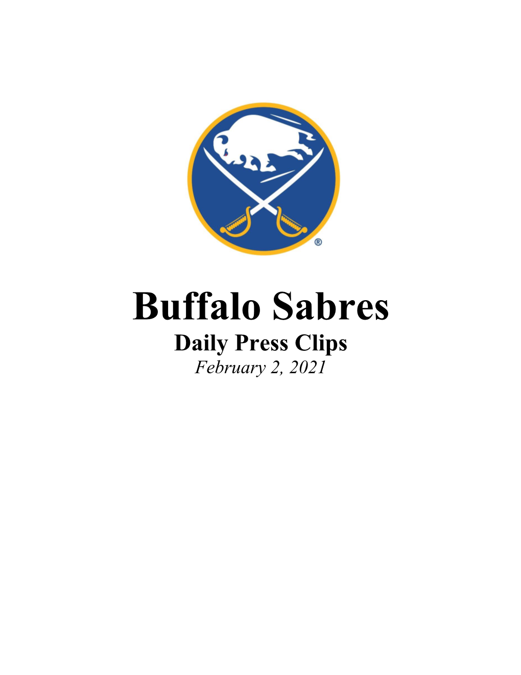 Daily Press Clips February 2, 2021