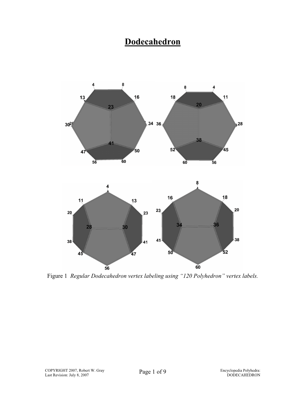 Dodecahedron