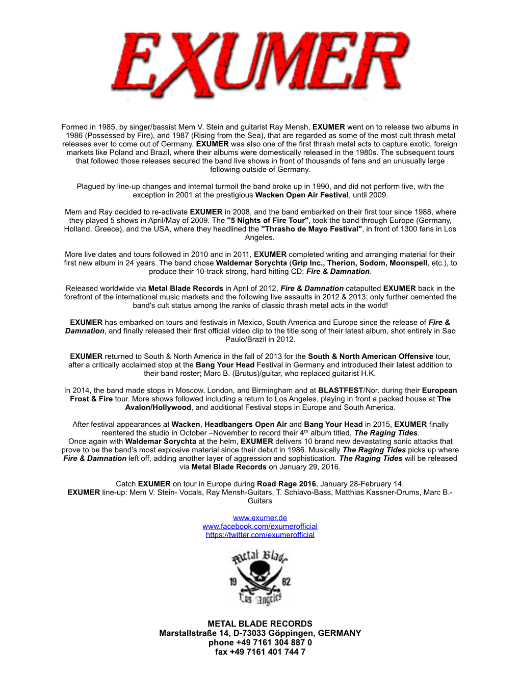 Exumer Bio English 2016.Pages