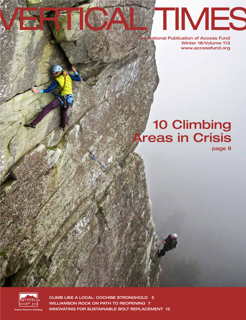 10 Climbing Areas in Crisis Page 8