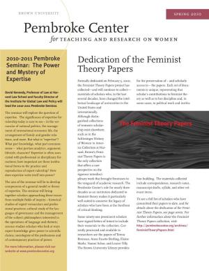 Pembroke Center for Teaching and Research on Women