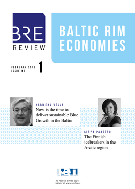 Baltic Rim Economies 1/2015