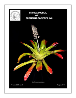 Florida Council of Bromeliad Societies, Inc