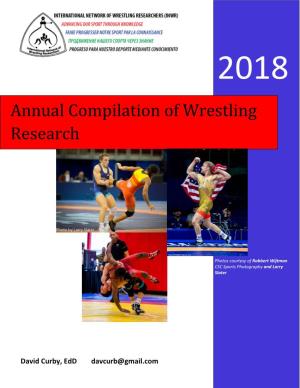 Compilation of Wrestling Research 2018
