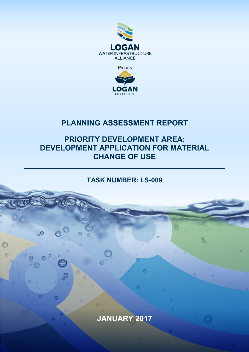 Planning Assessment Report Priority Development
