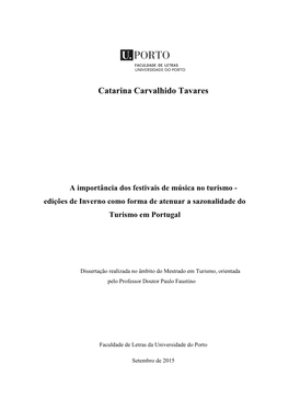 Catarina Carvalhido Tavares