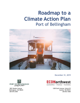 Roadmap to a Climate Action Plan Port of Bellingham