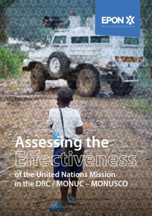 Assessing the Effectiveness of the United Nations Mission