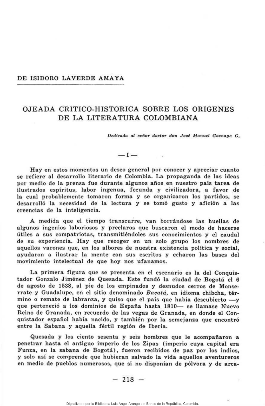 Boletín Cultural Y Bibliográfico Biblioteca Luis Ángel Arango