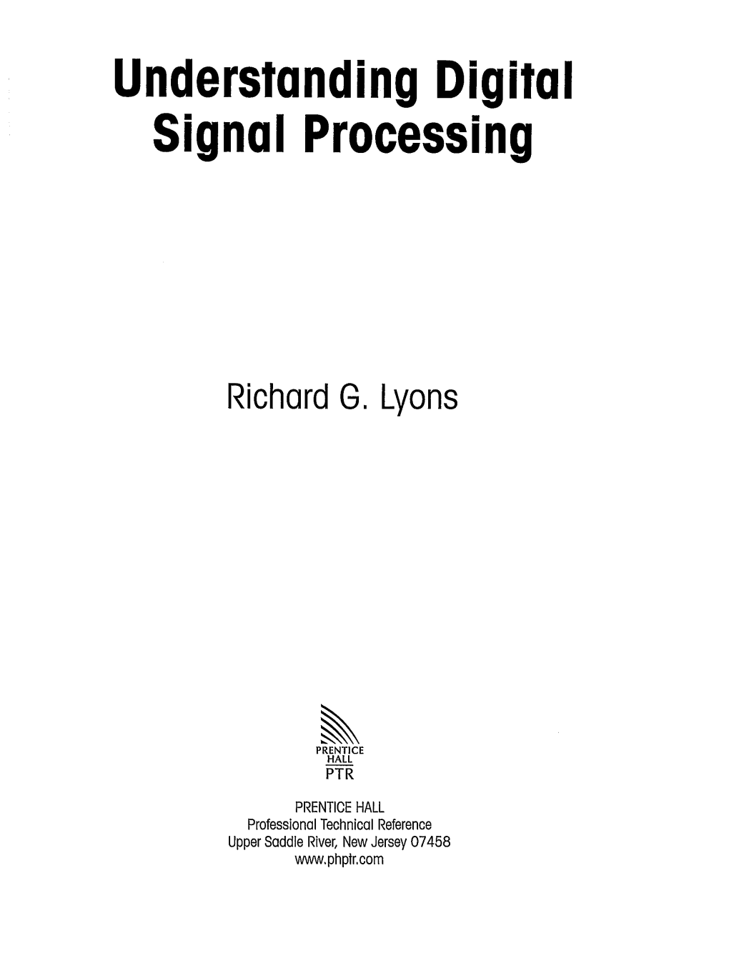 Understanding Digital Signal Processing