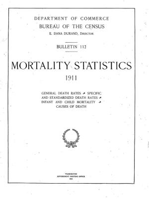 Mortality Statistics 1911