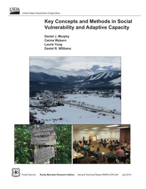 Social Vulnerability & Adaptive Capacity
