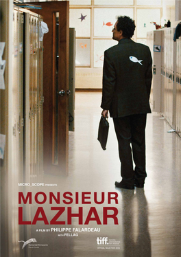 MONSIEUR LAZHAR a FILM by Philippe Falardeau