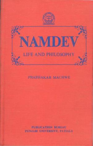 Namdev Life and Philosophy Namdev Life and Philosophy
