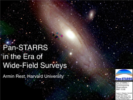 Pan-STARRS in the Era of Wide-Field Time-Domain Surveys