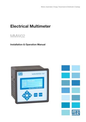 Electrical Multimeter MMW02