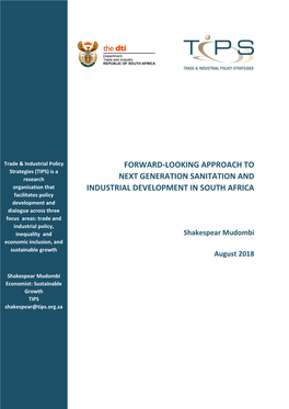 Forward-Looking Approach to Next Generation Sanitation and Industrial