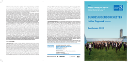 BUNDESJUGENDORCHESTER Ethoven Rende Chiaro Fin Da Principio, Nell’Attacco Del Movimento, Dove La Cellula Del Opera, Incisa Da Naxos E Registrata Da Euroarts