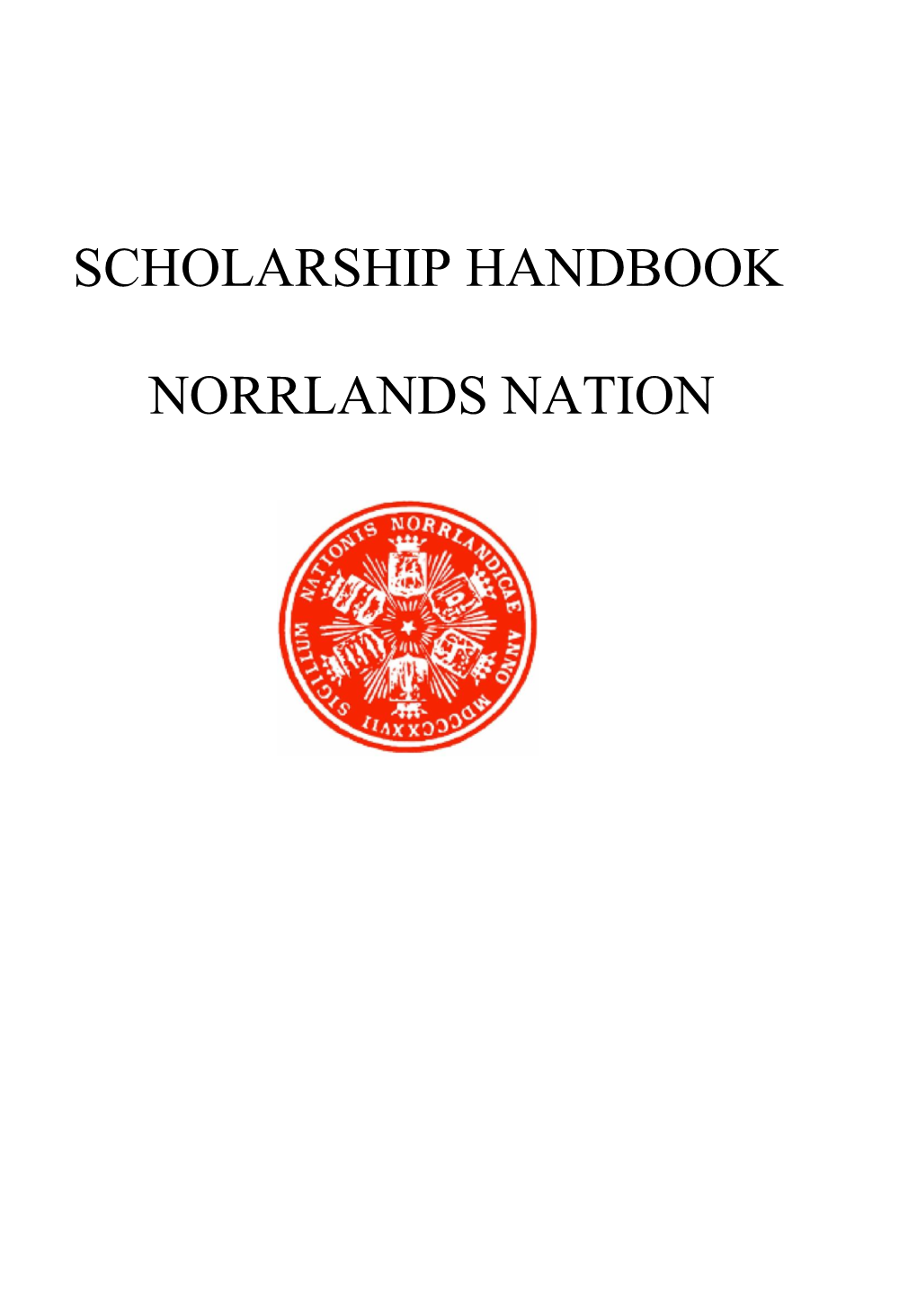 The Scholarship Handbook