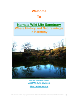 Ecotourism Proposal for Narnala, Wan and Ambabarwa Wild Life