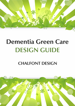 Dementia Green Care DESIGN GUIDE