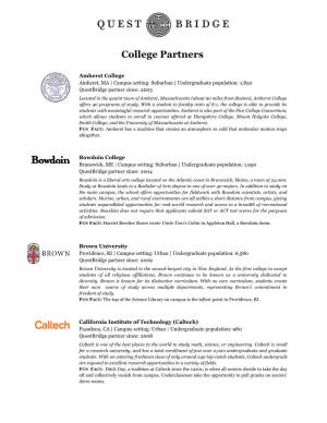 College Partners