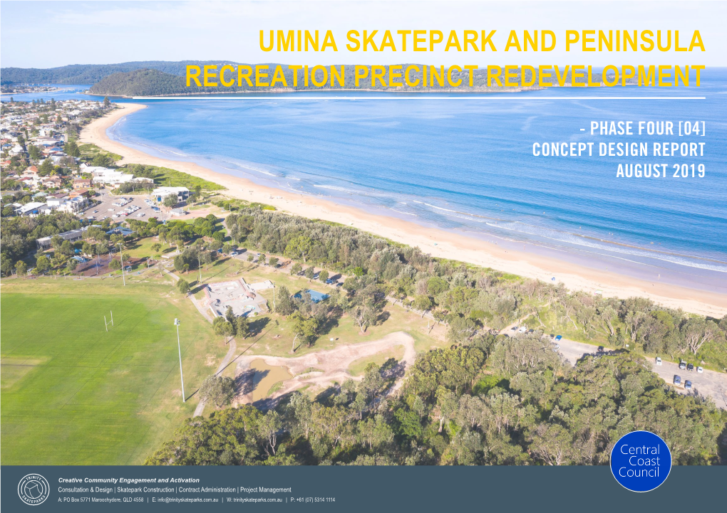 Umina Skatepark and Peninsula Recreation Precinct Redevelopment - DocsLib