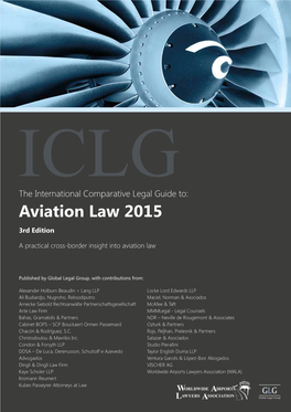 Aviation Law 2015 3Rd Edition