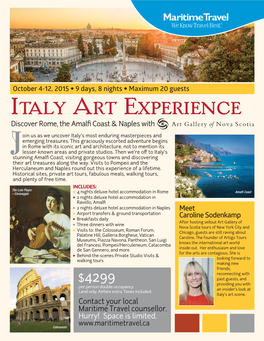 Italy Art Experience