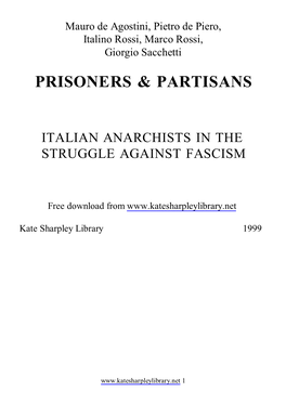Prisoners & Partisans