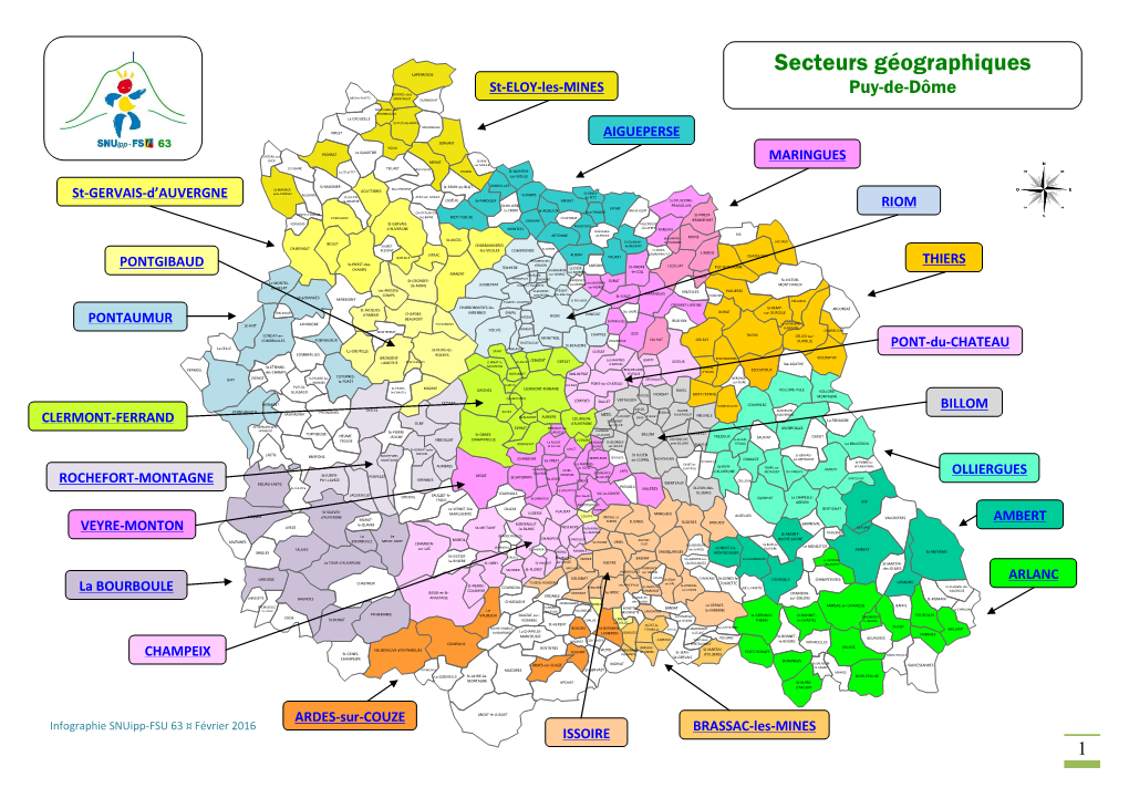 Secteurs Géographiques